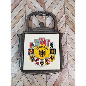 Vintage Villeroy Boch Germany Tea Trivet Wall Hanging